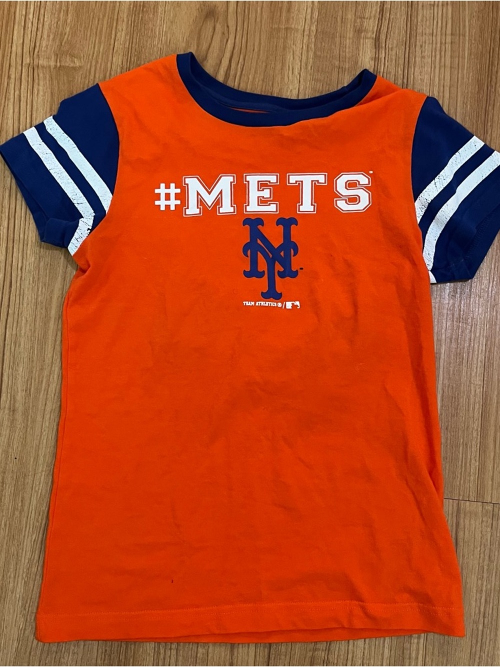 Genuine Merchandise Orange & Navy New York Mets Kids Tee